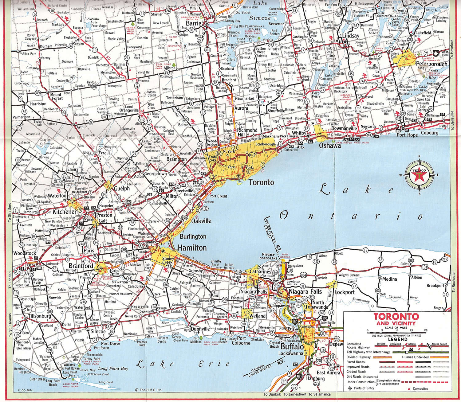 Central Ontario Toronto Map